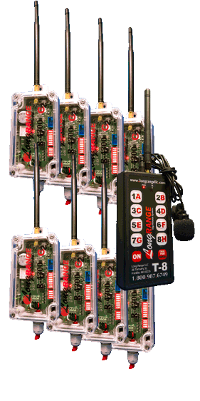 T-8A-VP8 Wireless Voice Release System
