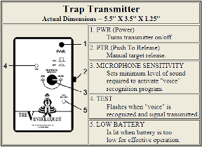 Radio Transmitter Trap Radio Transmitter Trap